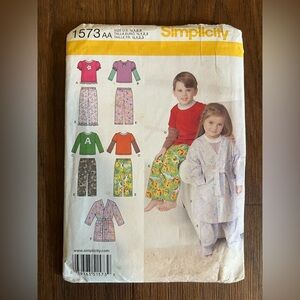 Simplicity Kids' Pajama Pattern